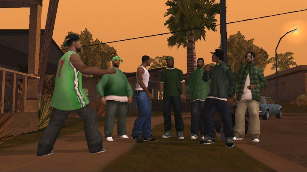 GTA San Andreas 2.11.311, 2.10, 1.08 на Андроид