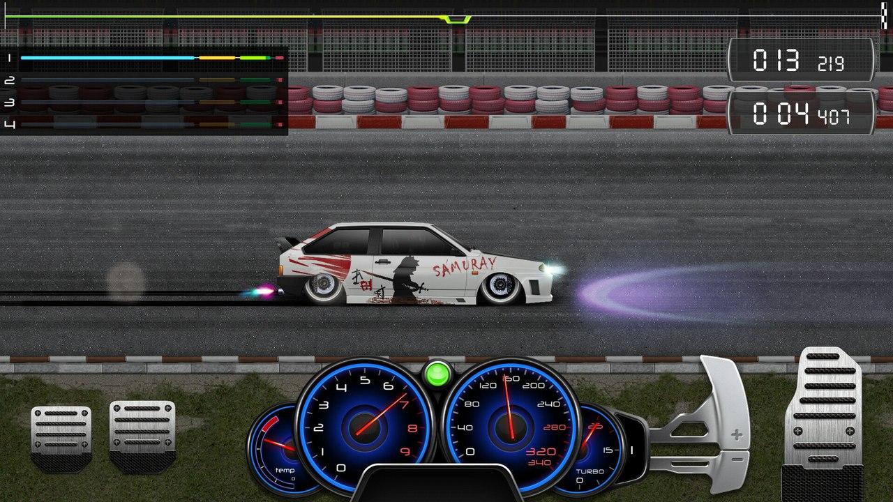 Drag Racing: Уличные гонки Взлом Много денег