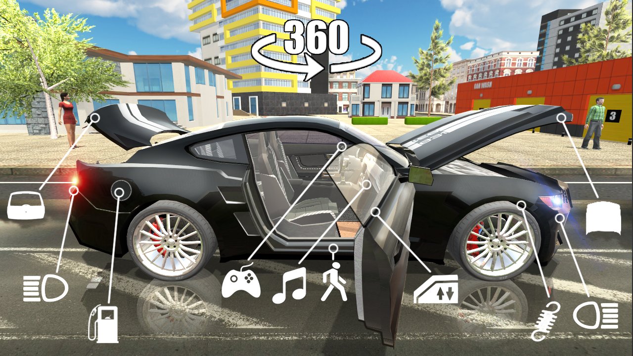 Car Simulator 2 Взлом Много денег
