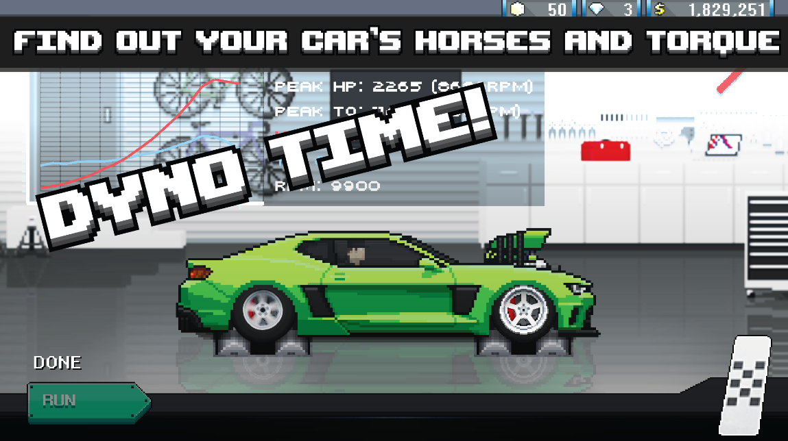 Pixel Car Racer Много денег Последняя версия