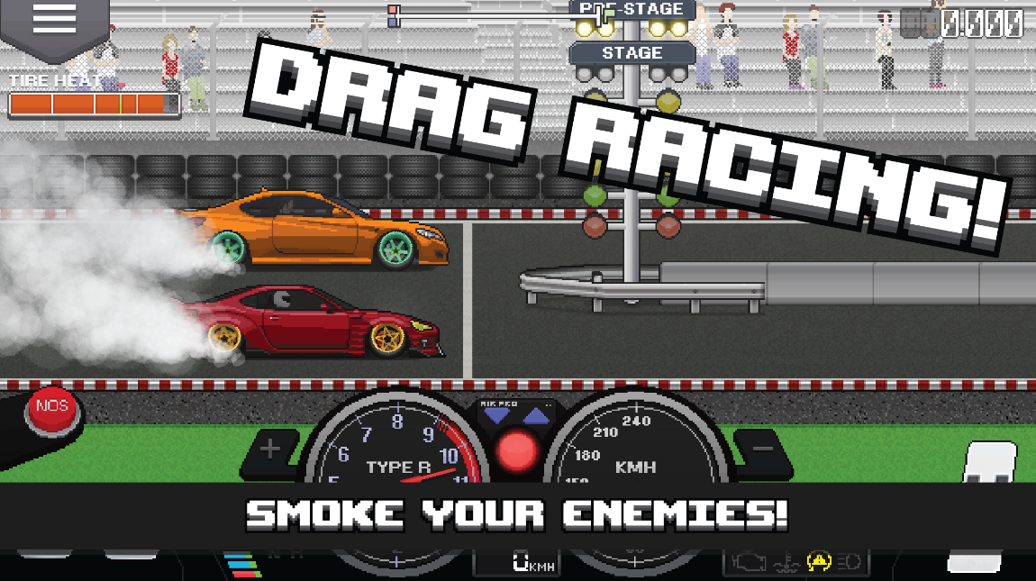 Pixel Car Racer Много денег Последняя версия