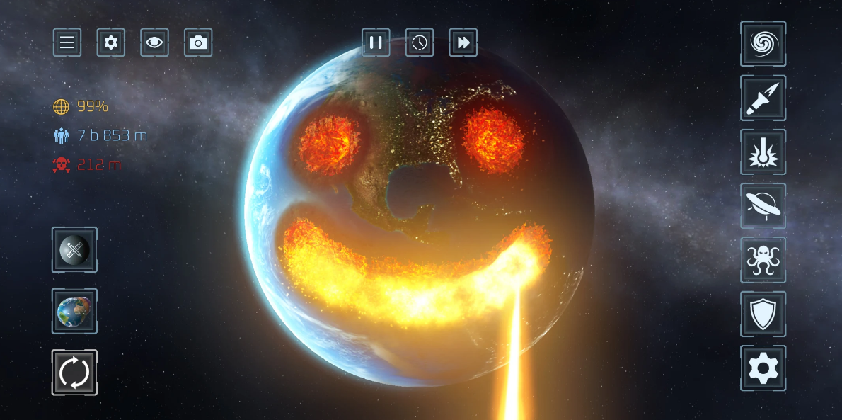 Solar Smash Взлом Все открыто