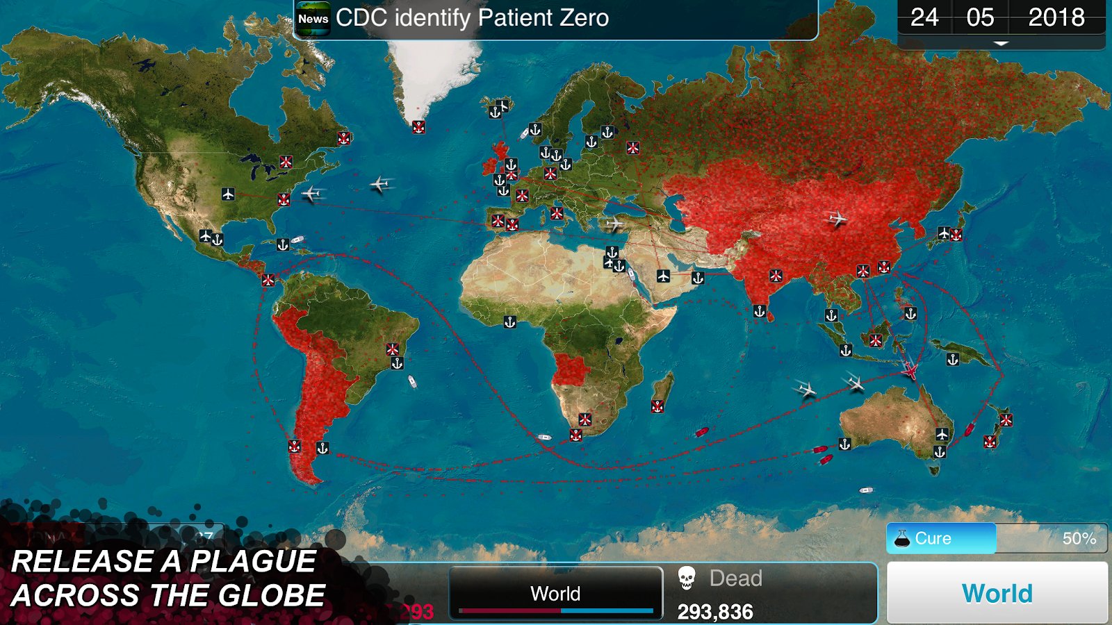 Plague Inc. Взлом Все Открыто на Андроид