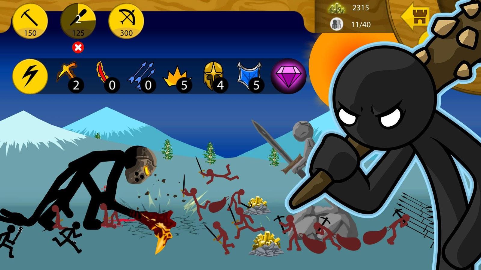 Stick War: Legacy Взлом Много денег и Алмазов