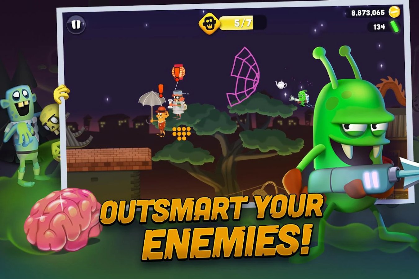 Zombie Catchers Взлом Много денег Последняя версия